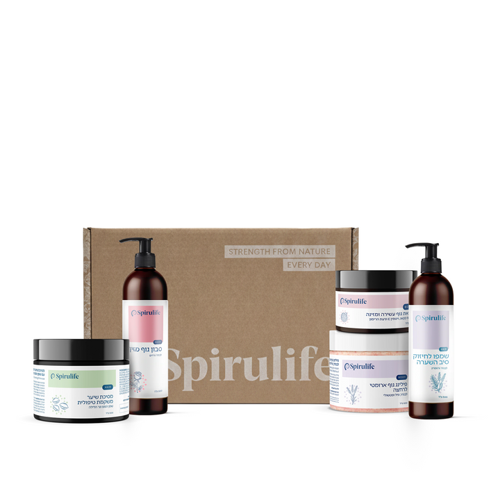 הערכה המושלמת למקלחת מפנקת | אבישג פארי