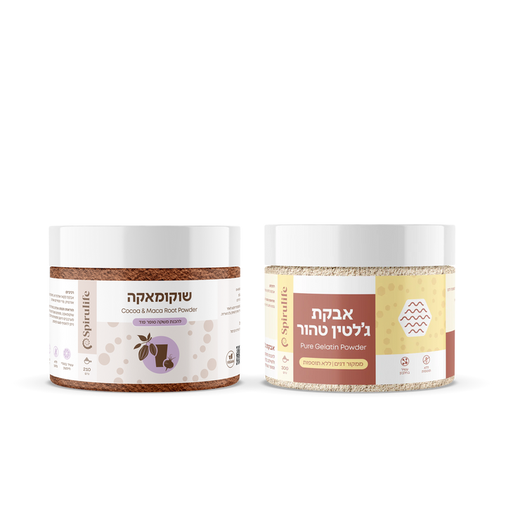 צמד BEST SELLERS | שוקומאקה וג׳לטין טהור