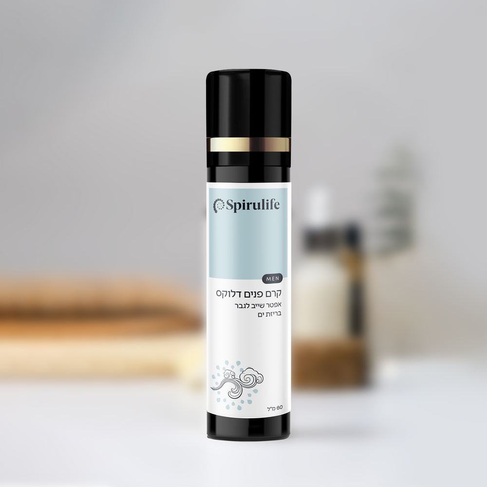 קרם פנים דלוקס | אפטר שייב לגבר בריח בריזת ים