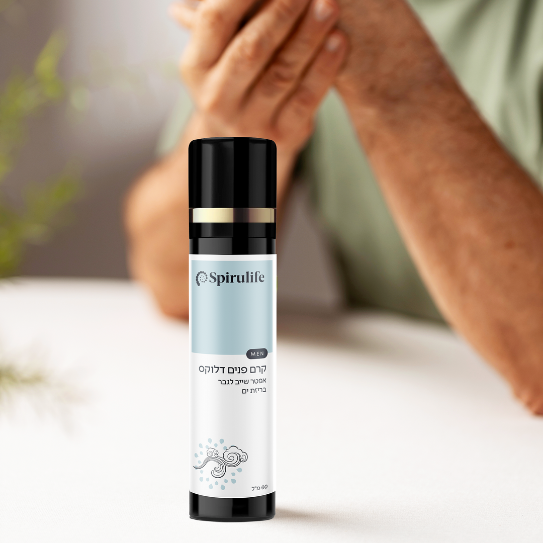 קרם פנים דלוקס | אפטר שייב לגבר בריח בריזת ים