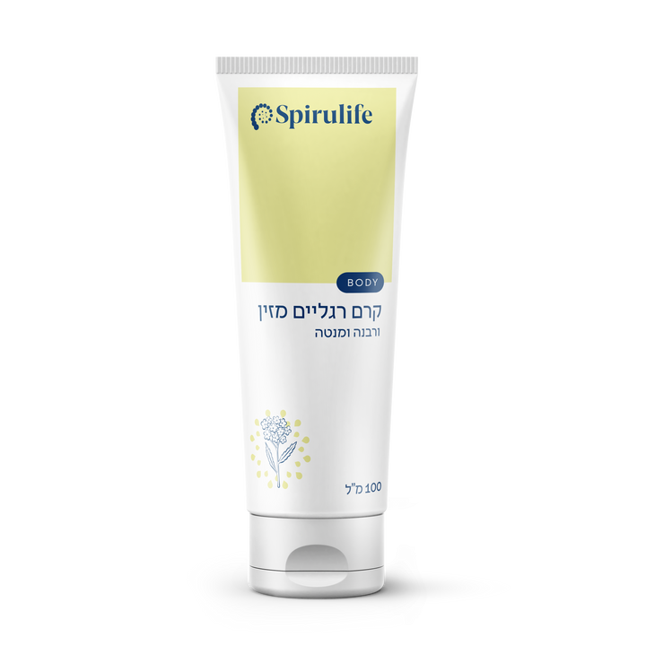 קרם רגליים מזין | ורבנה ומנטה