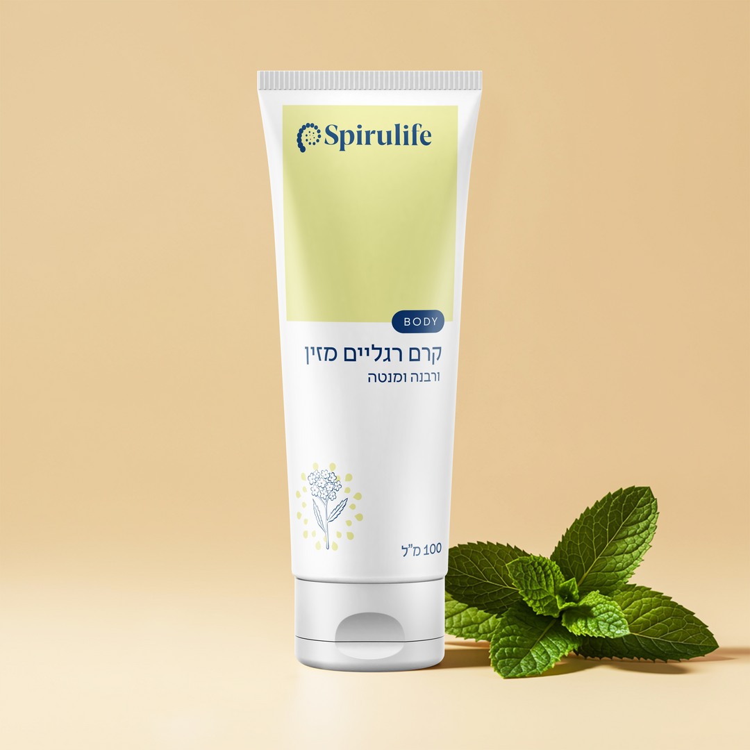 קרם רגליים מזין | ורבנה ומנטה