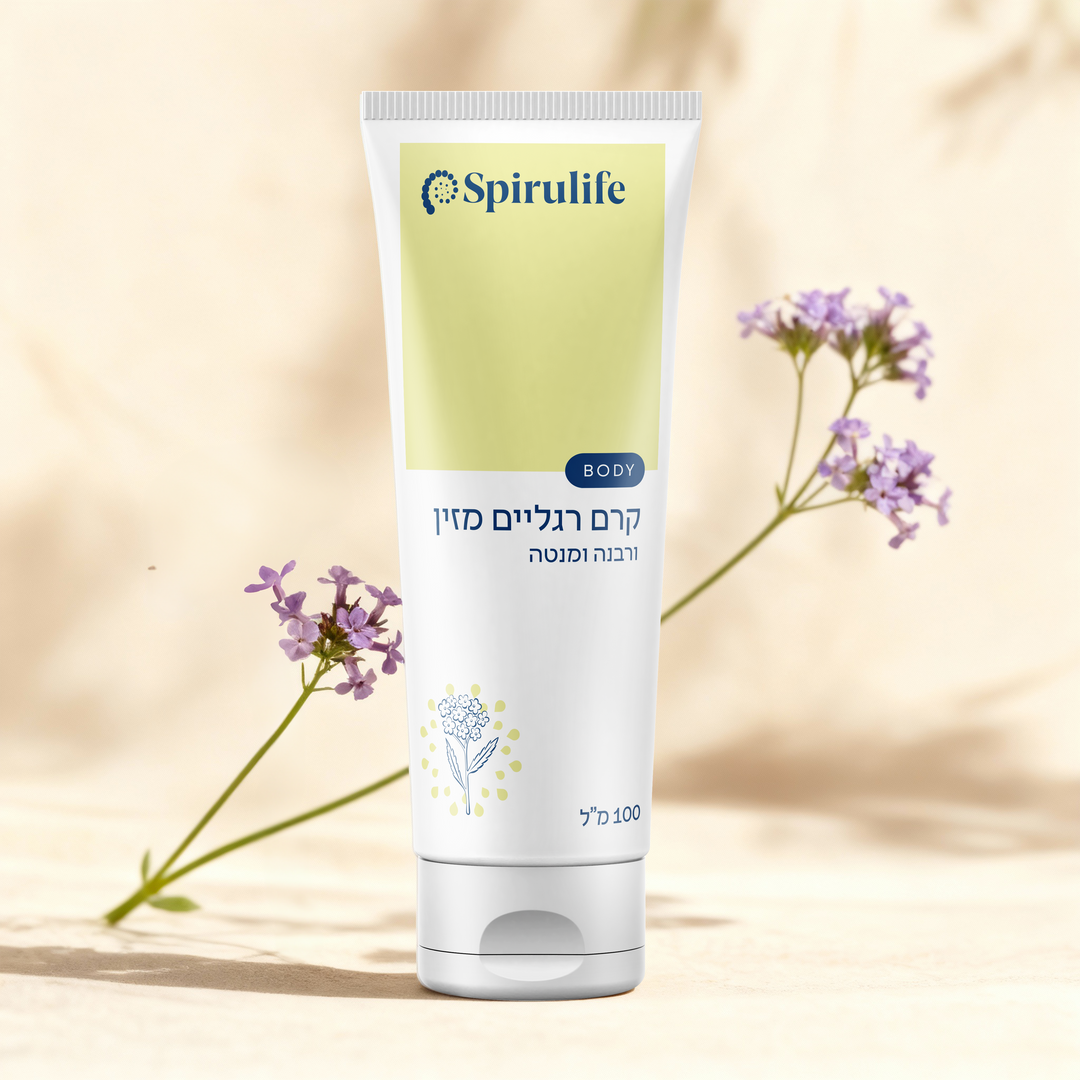 קרם רגליים מזין | ורבנה ומנטה