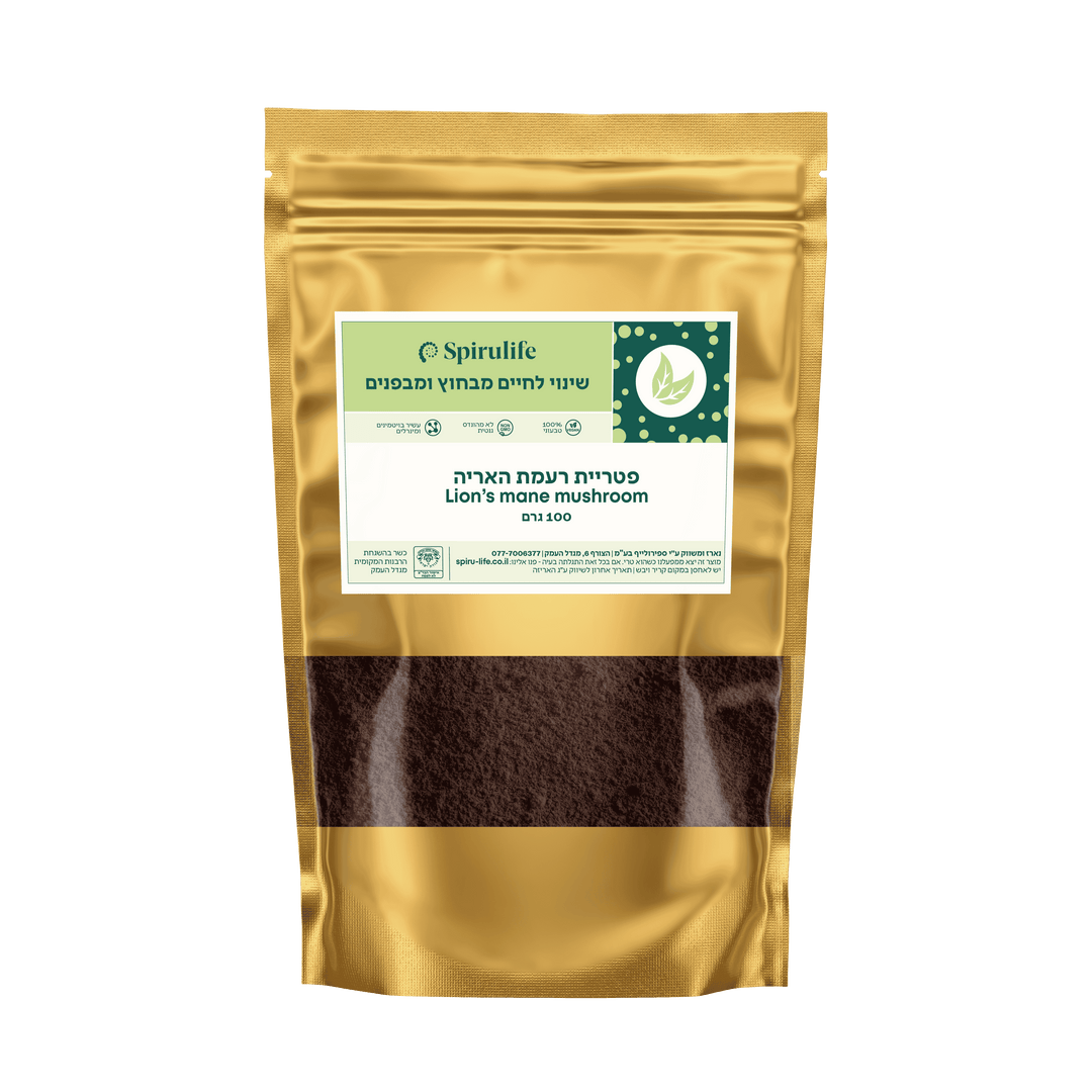 פטריית רעמת האריה | Hericium Erinaceus