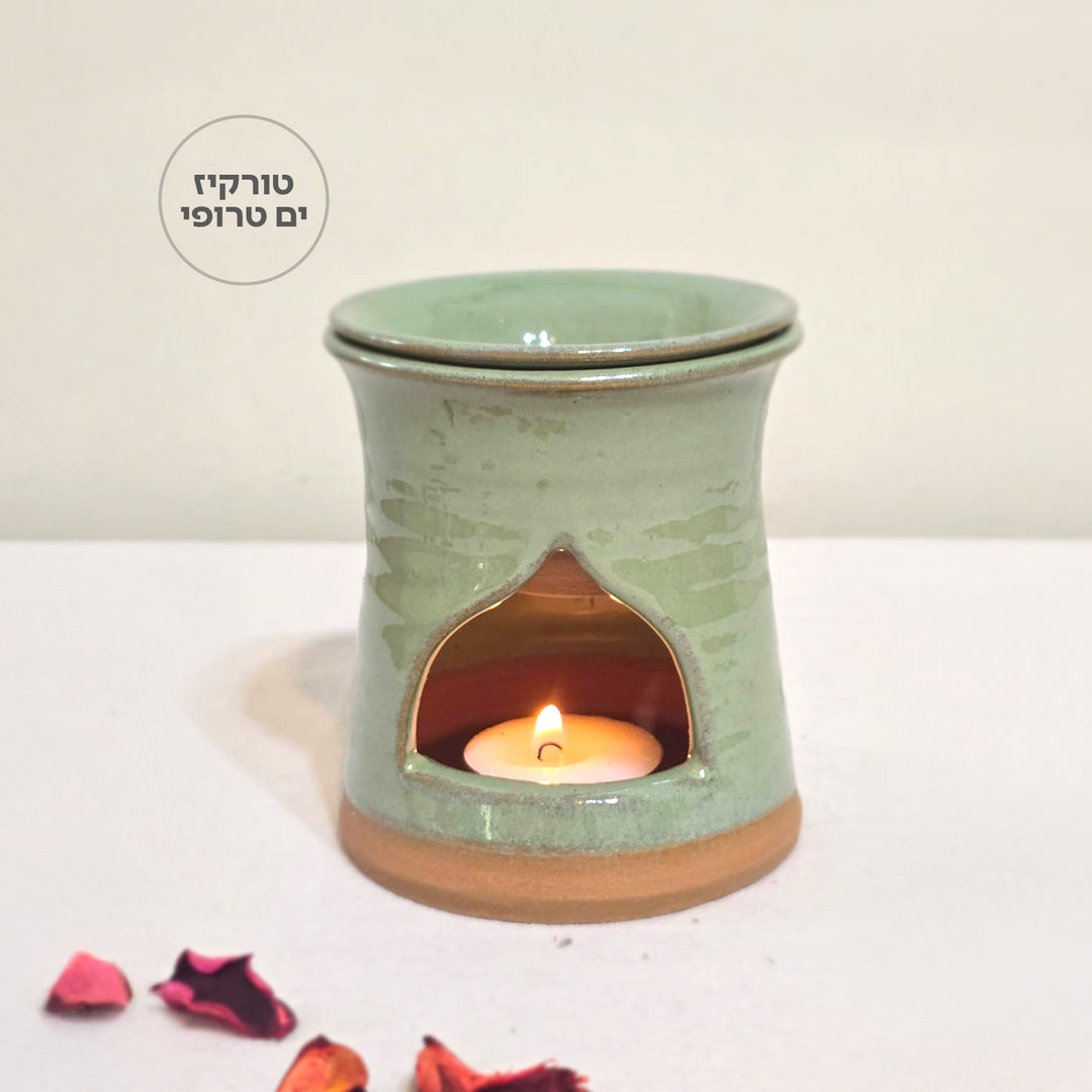 מבער שמנים אתרים מעוצב | עבודת יד גלזורה