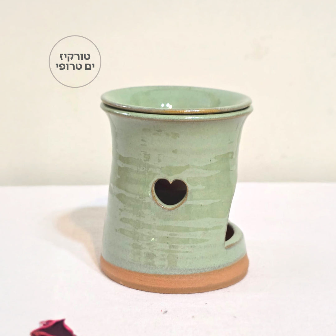 מבער שמנים אתרים מעוצב | עבודת יד גלזורה