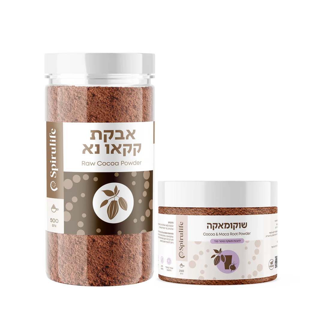 צמד  | שוקומאקה וקקאו טבעי נא אורגני