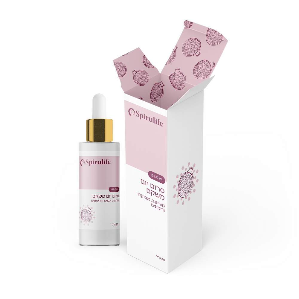 סרום יום משקם | מורינגה, אבוקדו ורימונים