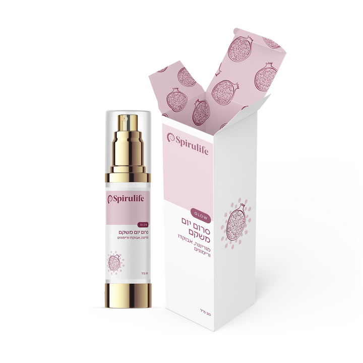 סרום יום משקם | מורינגה, אבוקדו ורימונים