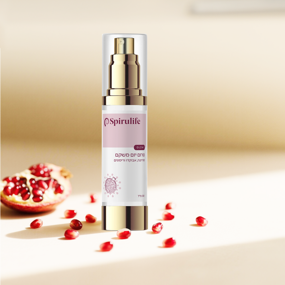 סרום יום משקם | מורינגה, אבוקדו ורימונים