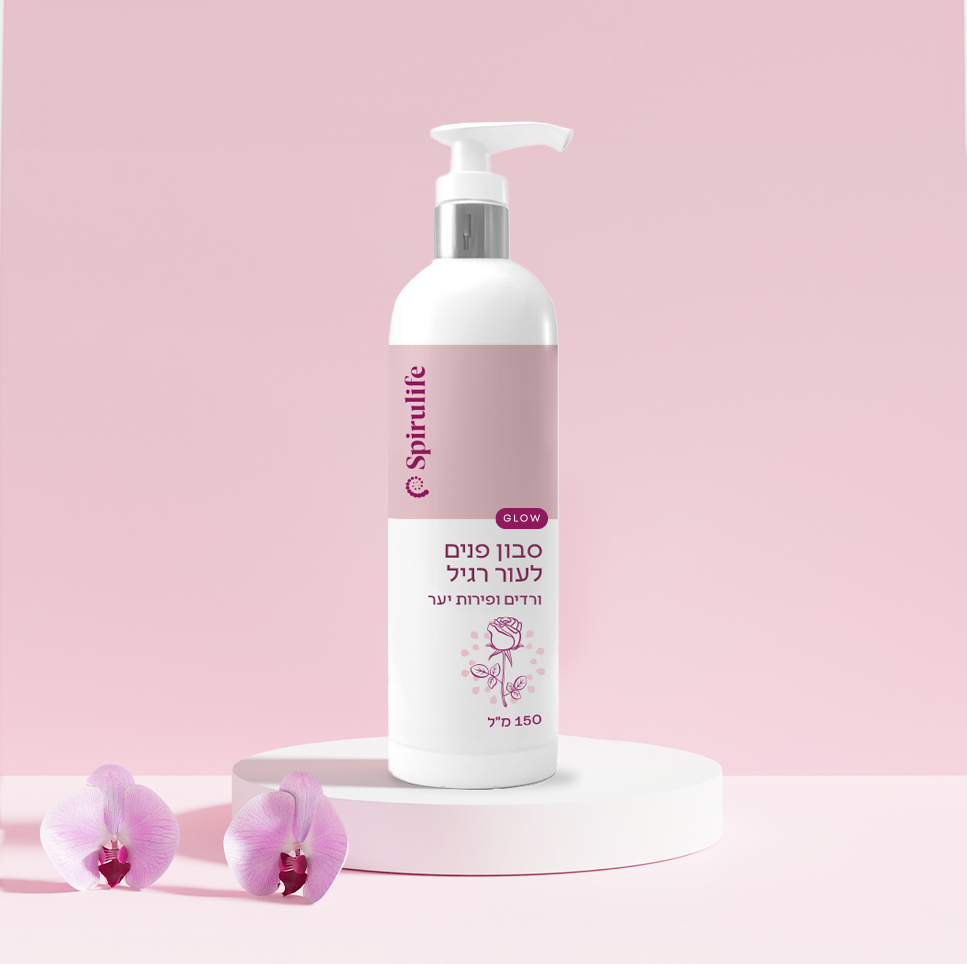 סבון פנים לעור רגיל | ורדים ופירות יער