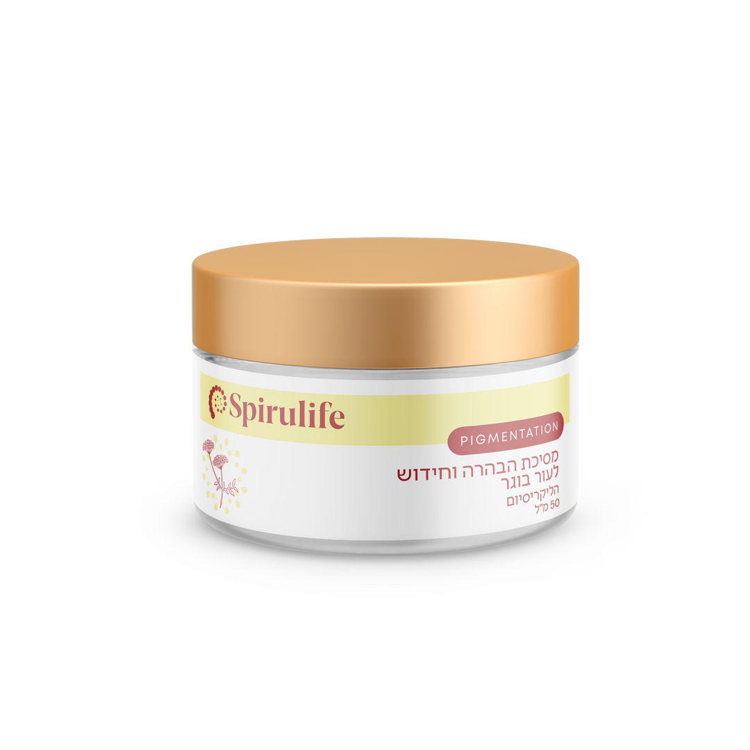 מסיכת פנים פילינג | הבהרה וחידוש לעור בוגר הליקרסיום