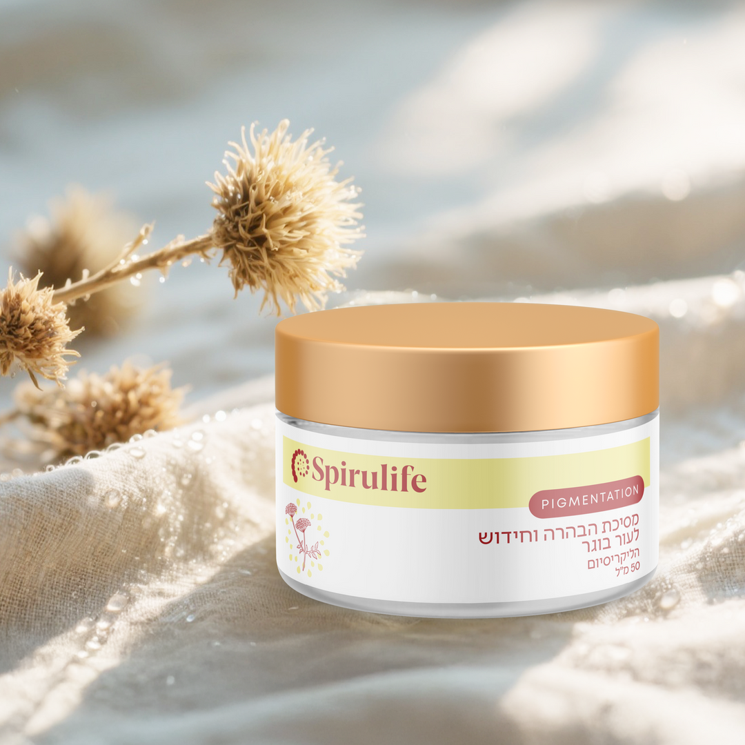 מסיכת פנים פילינג | הבהרה וחידוש לעור בוגר הליקרסיום