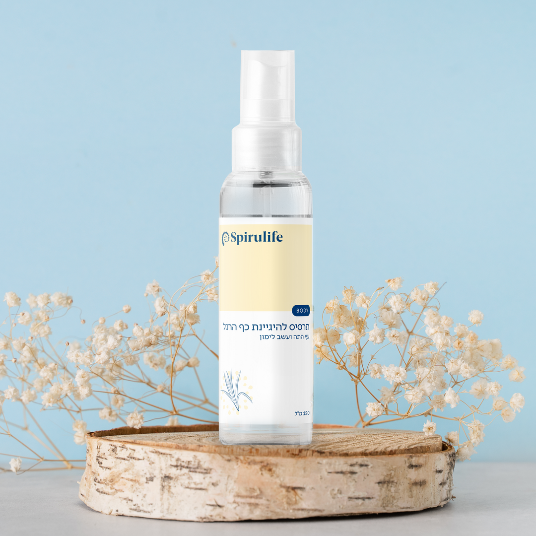 ספריי להיגיינת כף הרגל | עץ התה ועשב לימון