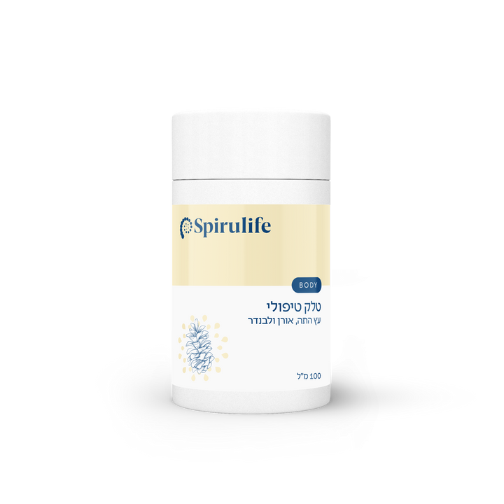 טלק טבעי לכפות הרגליים | 100 מ”ל