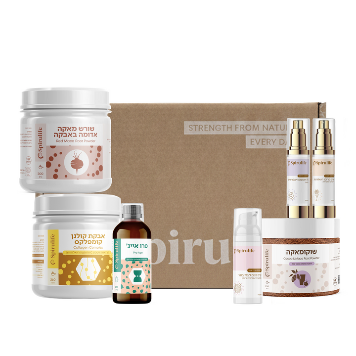 ערכת גיל המעבר מורחבת | פתרון מבפנים ומבחוץ