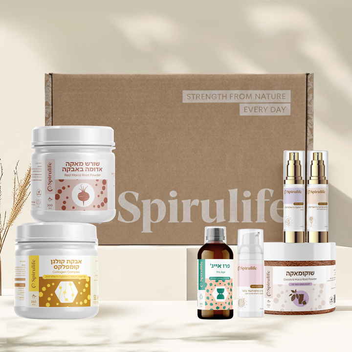 ערכת גיל המעבר מורחבת | פתרון מבפנים ומבחוץ