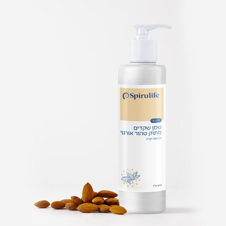 צמד שמנים | שמן טהור שקדים ושמן אתרי לבנדר