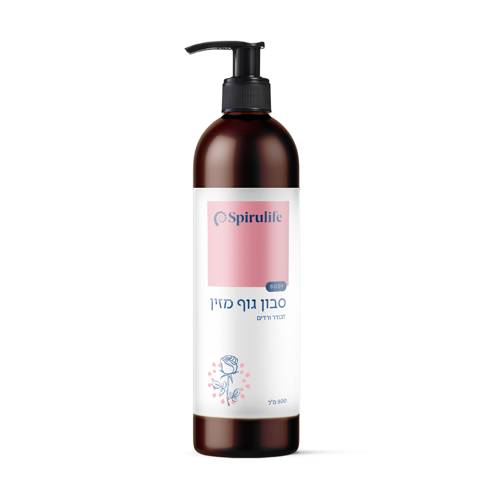 סבון גוף מזין | לבנדר ורדים