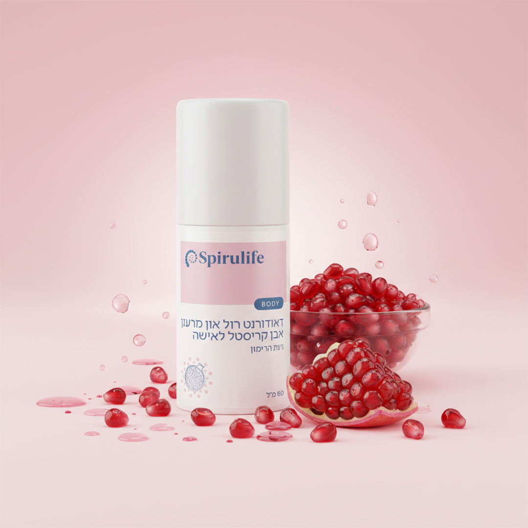 דאודורנט רול און אבן קריסטל במגוון ריחות