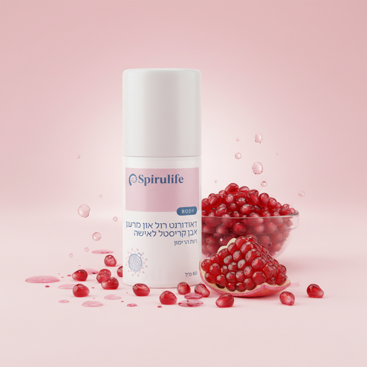 דאודורנט רול און אבן קריסטל במגוון ריחות