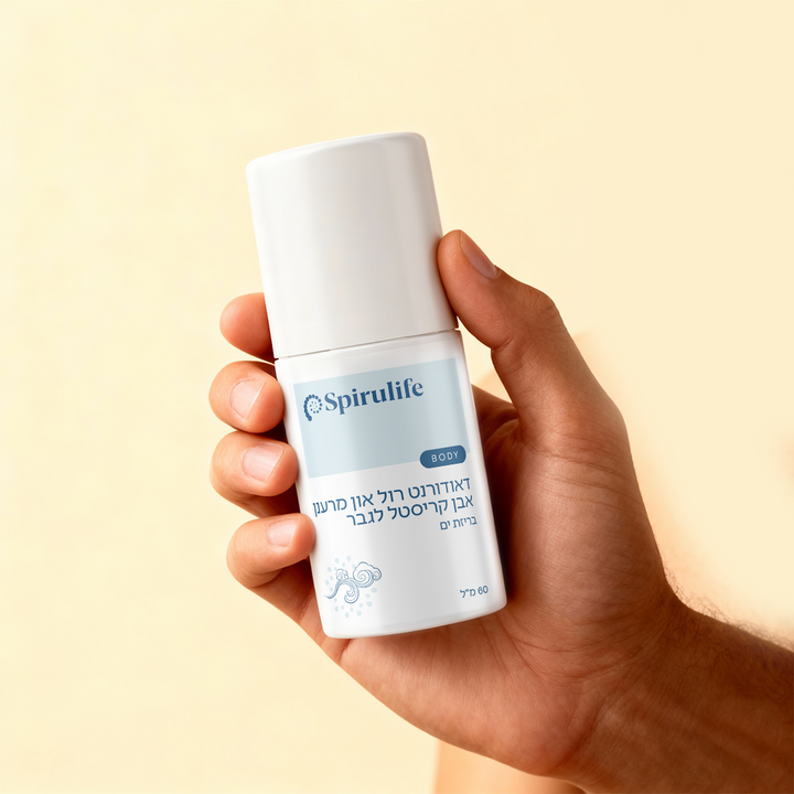 דאודורנט רול און אבן קריסטל במגוון ריחות