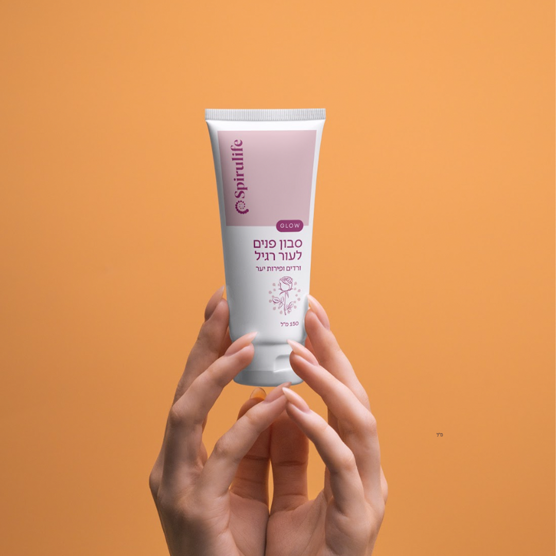 סבון פנים לעור רגיל | ורדים ופירות יער | שפופרת