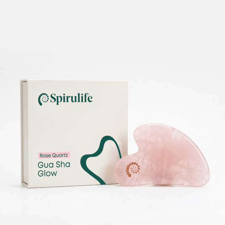 אבן גוואשה רוז קוורץ | Rose Quartz Gua Sha
