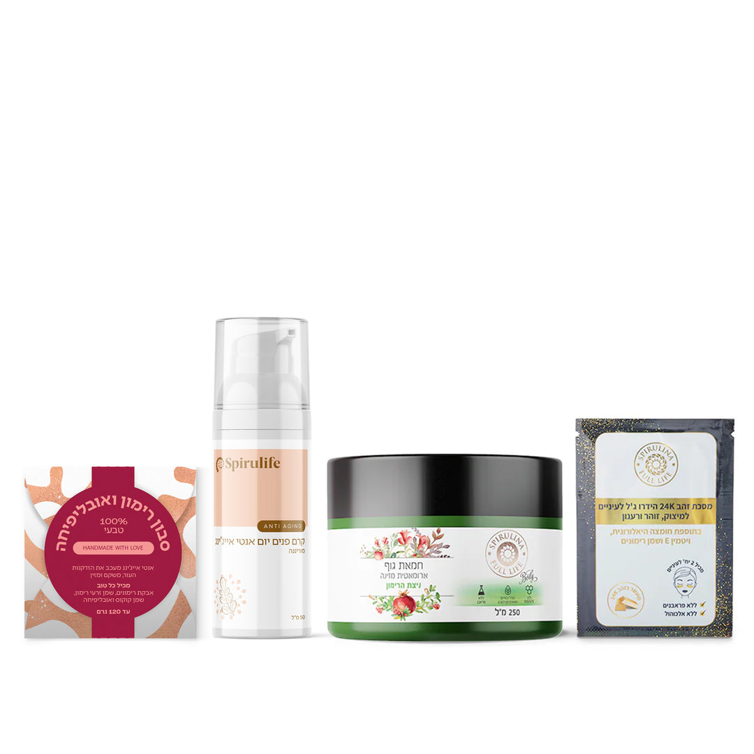 מתנה חגיגית | לאנטי אייג'ינג והזנת העור