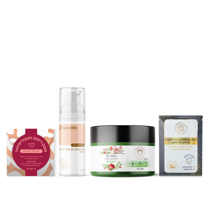 מתנה חגיגית | לאנטי אייג'ינג והזנת העור