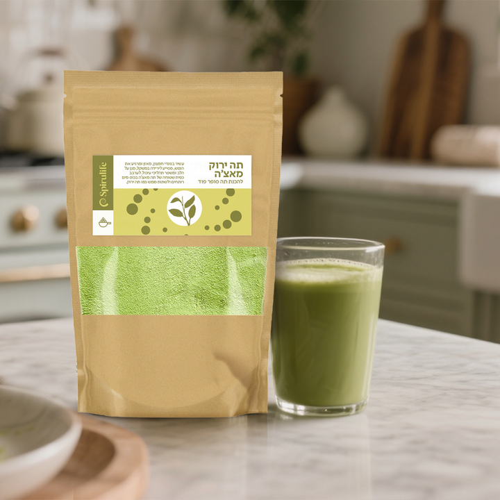 תה מאצ’ה יפני אורגני | דוגמית