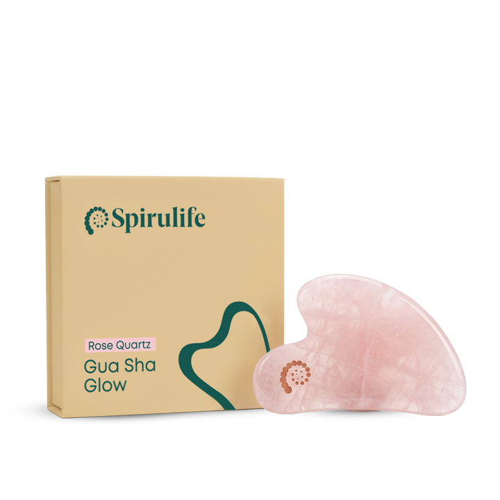 אבן גוואשה רוז קוורץ | Rose Quartz Gua Sha
