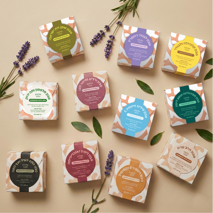 מארז סבונים טבעיים | במבצע